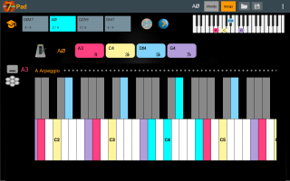 7Pad Learn a song